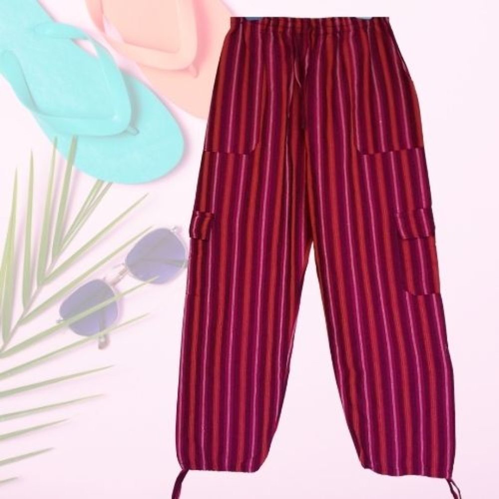 Boho Cargo Pants